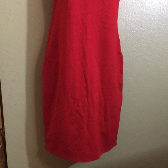 Charlotte Russe red midi tank dress - Picture 3 of 7